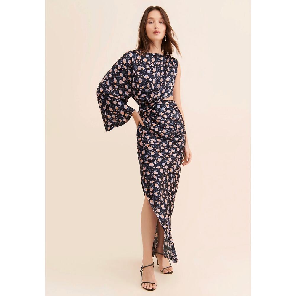 Free People X Jen's Pirate Booty Westminster Floral Maxi Dress Boho Bohemian